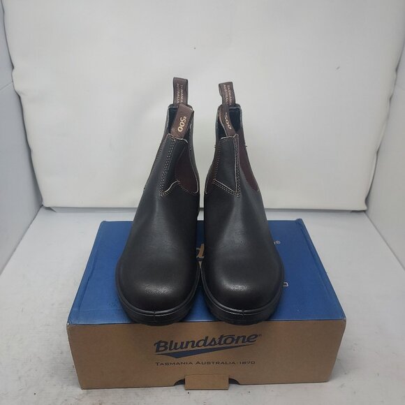 Blundstone 500 MENS Brown Chelsea Boot - Picture 5 of 11